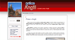 Desktop Screenshot of praceanglie.cz